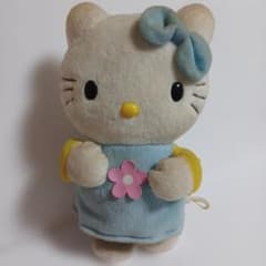 1999年 ハローキティ ゼンマイ ぬいぐるみ 玩具 サンリオ レトロ 当時