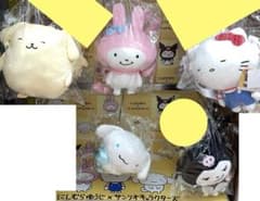 にしむらゆうじ×サンリオキャラクターズ ぬいぐるみ風ショルダーバッグ