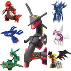 モンコレ グラードン カイオーガ レックウザ ディアルガ パルキア 7個