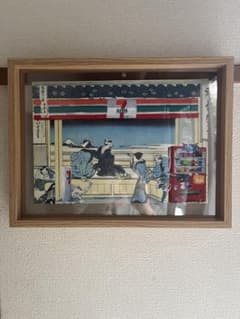 現代浮世絵コンビニ木版画 - メルカリ