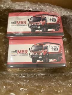 TOKYO MER 1/64 ダイキャストミニカー 赤 - メルカリ
