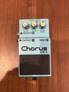 BOSS CE-3 コーラス 9vアダプター改造済み - メルカリ