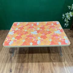 折りたたみテーブル 昭和レトロ レトロポップ 花柄 インテリア - メルカリ
