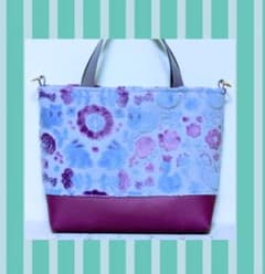 特別価格】 ✿ジョリーフルール✿ ♡両面もふもふ＆合皮のトートバッグ