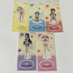 魔法少女まどか☆マギカ アクリルスタンド 水着 ほむら マミ さやか