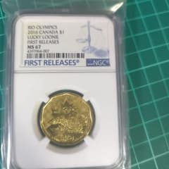 NGC 2016 リオオリンピック1ドル硬貨 - メルカリ