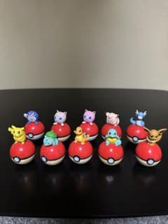 ポケモン コロコロスタンプ フィギュア 10個セット モンスターボール