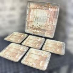 たち吉 金彩草花 盛皿 角皿 桐箱 橘吉 タチキチ 6枚セット - メルカリ
