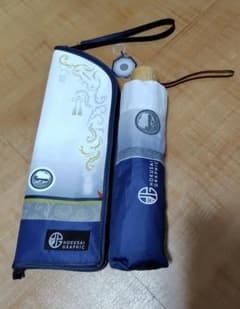 山鳥毛 刀剣乱舞 北斎グラフィック 折りたたみ傘 吸水ポーチ