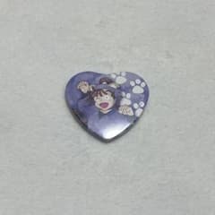 忍たま乱太郎 ナンジャタウン 幻の餃子を入手せよ ハート缶バッジ 尾浜
