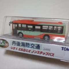 全国バスコレ 1/80 丹後海陸交通 いすゞエルガミオ ノンステップバス