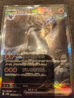 ど*る様 エラーカード【特大印刷ズレ】ドリュウズex SAR ブラック