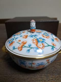 新品 ヘレンド 上海蓋つきカバードボール マンダリンボックス - メルカリ