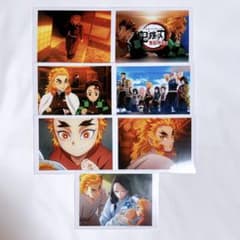 鬼滅の刃 煉獄杏寿郎 無限列車編 ブロマイド くじ 場面写 OP