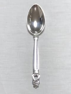 美品 ジョージジェンセン ACORN ディナースプーン STERLING ① - メルカリ