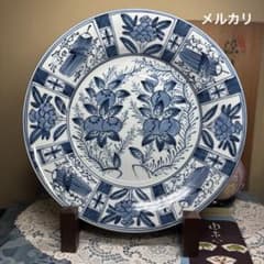 源右衛門 染付芙蓉手 大皿 木箱入り 深皿 - メルカリ