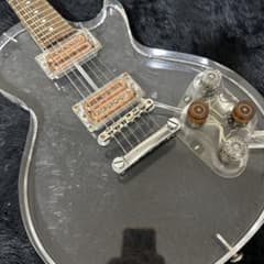 激レア! Burny Les Paul レスポール クリアボディ アクリル - メルカリ