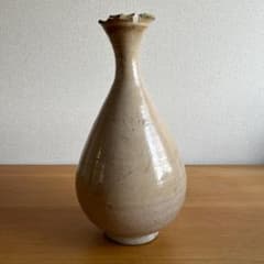 李朝 粉引 大徳利 朝鮮古陶磁 高35.8cm 口縁欠けあり - メルカリ