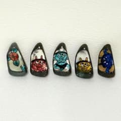 ⭐️ 九谷焼 幸窯 鬼紋 箸置き Aセット 新品 ⭐️ - メルカリ