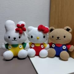 サンリオ ハローキティ お友達 ぬいぐるみ 3点セット くま うさぎ
