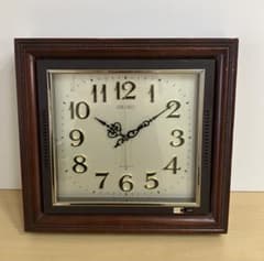 ジャンク品 昭和レトロ】SEIKOセイコー掛け時計 アンティーク - メルカリ
