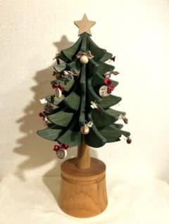 オークヴィレッジ クリスマスツリー オルゴール 高さ50cm - メルカリ