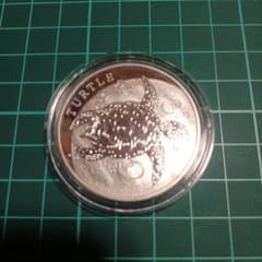 2022年 ニウ 2ドル 銀貨 ウミガメ - メルカリ