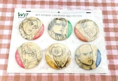 進撃の巨人 witstudio 線画 缶バッジセット リヴァイ班 - メルカリ