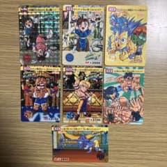 ストリートファイター カードダス 27春麗 キラ1枚ノーマル6枚 セット