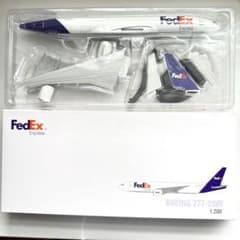 美品】飛行機模型 FedEx BOEING 777-200F 1:200モデル - メルカリ