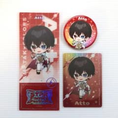 AMPTAK✕COLORS あっと すとふぇす クリアチケット＆コレカ＆缶バ