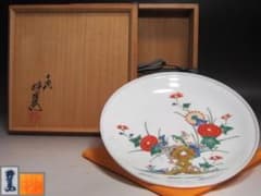 ☆ 14代柿右衛門 錦花鳥文皿 目をひく一品です☆y435 - メルカリ