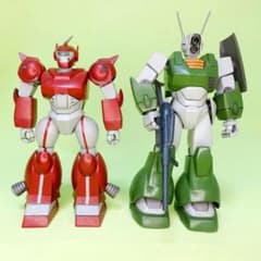 全塗装完成品】1/144 ラウンド・バーニアン ネオファム／ディルファム
