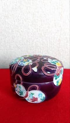 伊藤南山 昇峰 京焼 清水焼 交趾 イッチン 蓋物 無病 六瓢 - メルカリ
