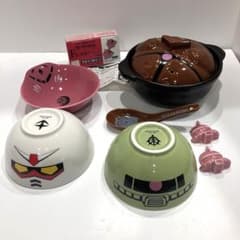 機動戦士ガンダム 35th 一番くじ 土鍋 お茶碗 とり皿 箸置き セット
