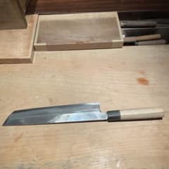 堺英、骨切り包丁 約30cm 木製ハンドル - メルカリ
