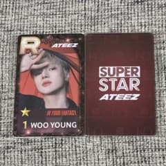 superstar ATEEZ 韓国クリスマス限定 IYF トレカ ウヨン - メルカリ