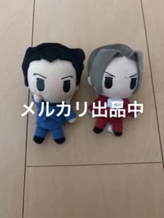 逆転裁判 ぬいぐるみマスコット フリュー プライズ 成歩堂龍一 御剣怜