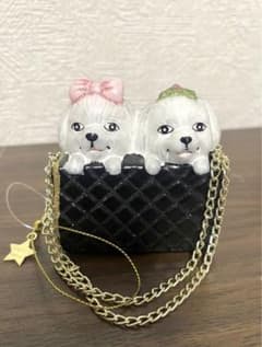 新品 VONDELS マルチーズ バッグ 犬 オーナメント アスティエ Z27