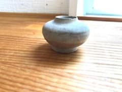 タイ・骨董】宋胡録（スンコロク) 白灰 青磁 小壺（1301年~1600年