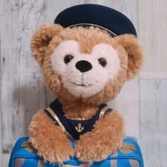 お顔厳選】ダッフィー 20周年 ぬいぐるみ トランク付き - メルカリ