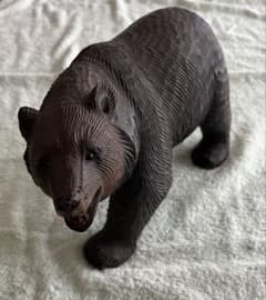 北雪作 茂木多喜治 木彫り熊 北海道 八雲 骨董品 - メルカリ