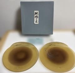 玻璃の匠 山下富生 作』マルティグラス硝子皿×2 - メルカリ