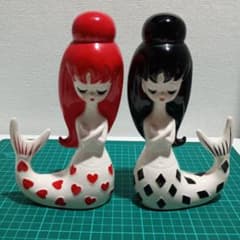 ハ*ー様 激レア 当時物 55年前 内藤ルネ マーメイド貯金箱 - メルカリ
