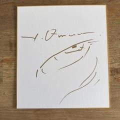 S*s様 天野喜孝 直筆サイン色紙 - メルカリ