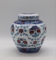 茶壺 景徳鎮製 大明成化年製とう彩壺写 送料込み251018 - メルカリ