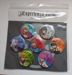 ジョジョ5部 Esperienza d'oro 缶バッジセット - メルカリ