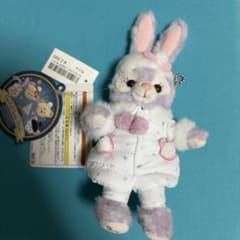 ディズニー トゥインクルウィンター ステラルー ぬいぐるみバッジ タグ