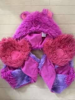 美品 ディズニーリゾート 限定ファンキャップ チシャ猫 マフラー帽子
