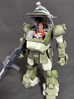 HGスコープドッグ＋拡張パーツセット1 完成品（部分塗装・ウェザリング